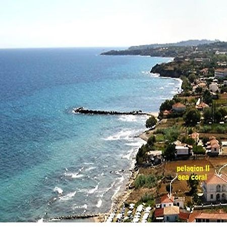 Pelagion II Sea Coral - Beachfront Holiday Home Kypseli Esterno foto
